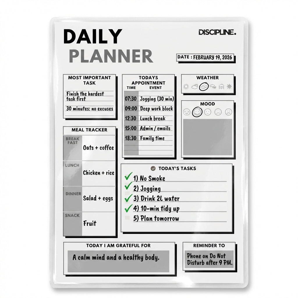 DAILY TEMPLATE