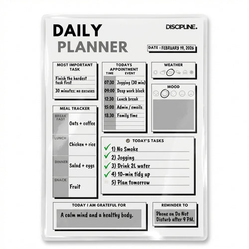 DAILY TEMPLATE
