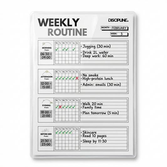 WEEKLY TEMPLATE